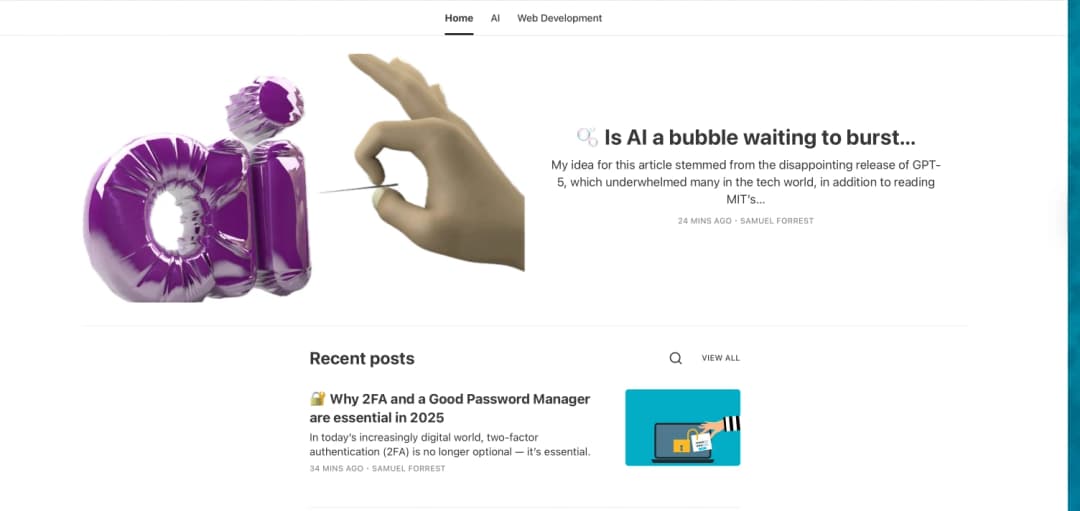 Tech, AI and Aviation Blog